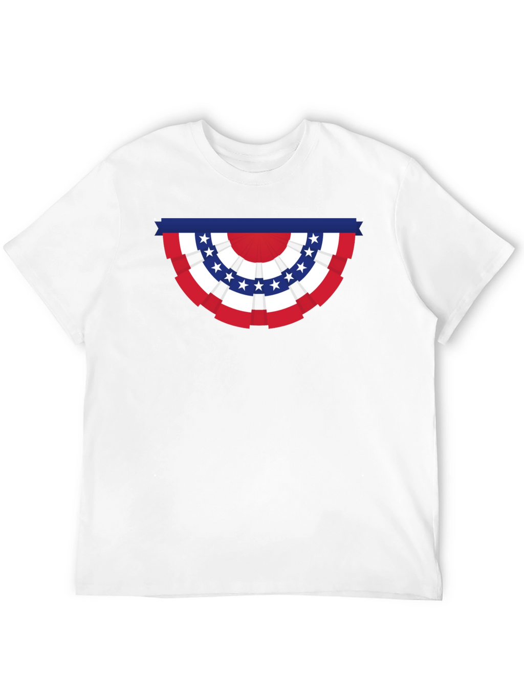 Patriotic Banner Graphic Tee - USA Pride T-Shirt