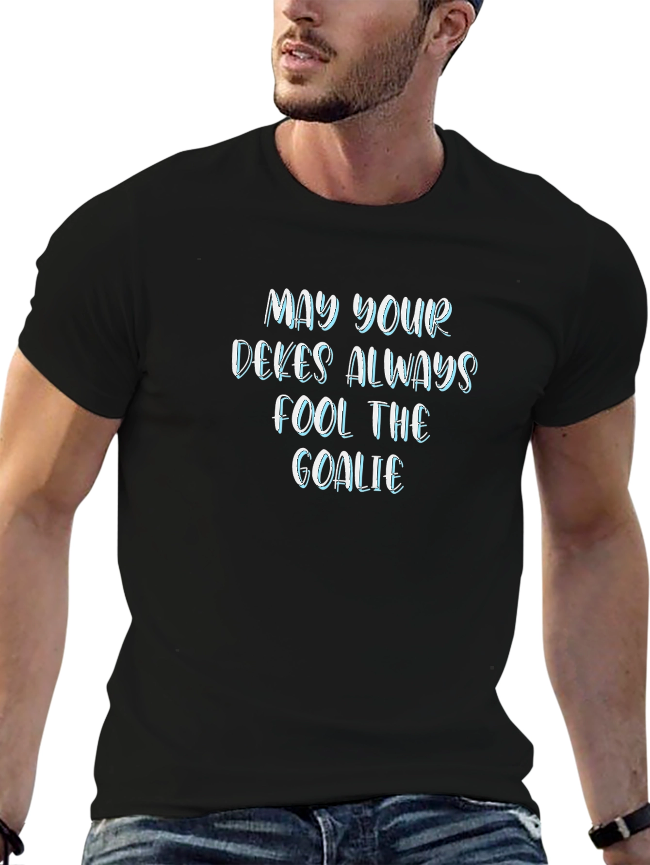 Hockey Dekes Graphic T-Shirt - Fool the Goalie
