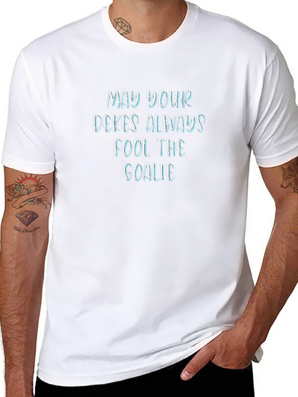 Hockey Dekes Graphic T-Shirt - Fool the Goalie