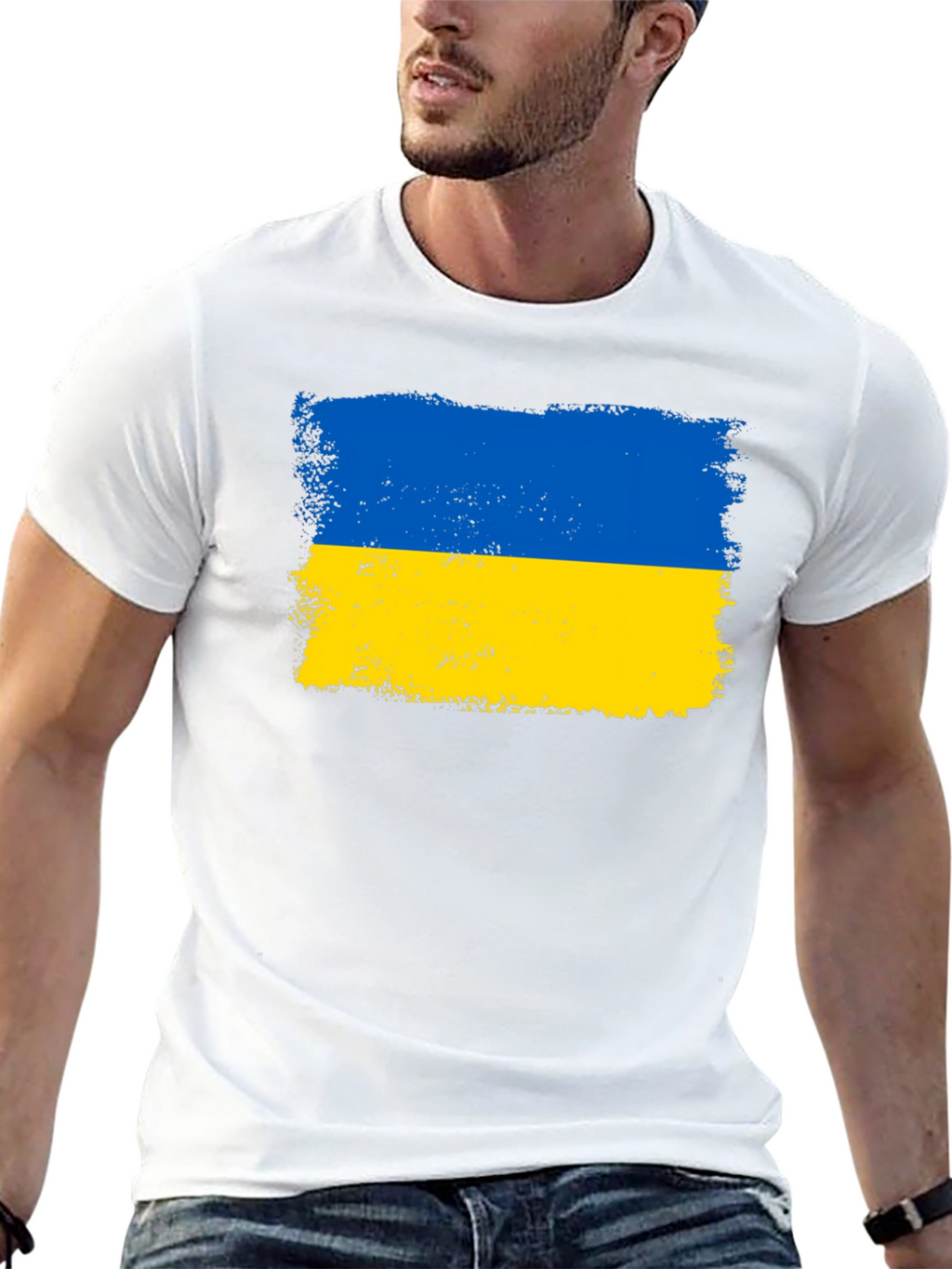 Ukraine Flag T-Shirt - Patriotic Tee