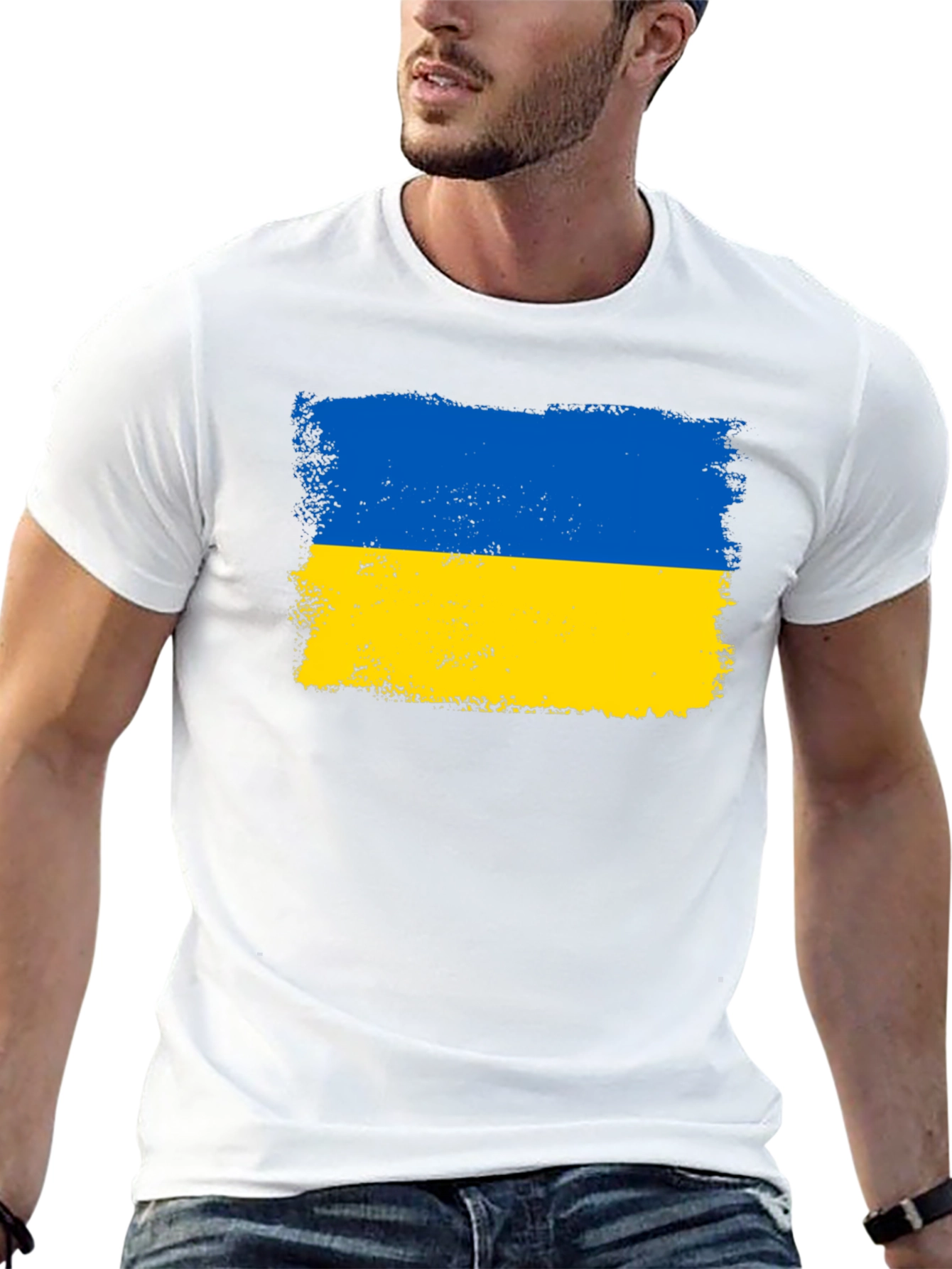 Ukraine Flag T-Shirt - Patriotic Tee