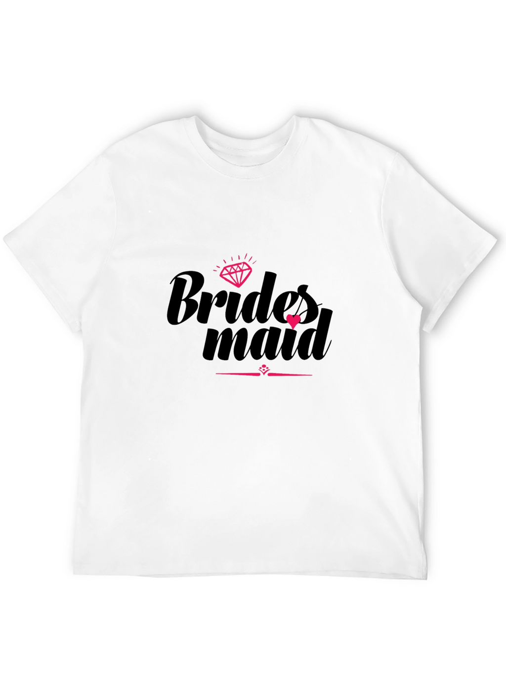 Bridesmaid Crew T-Shirt Black Party Tee