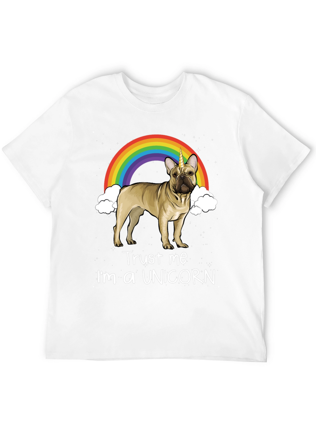 Unicorn French Bulldog Graphic Tee