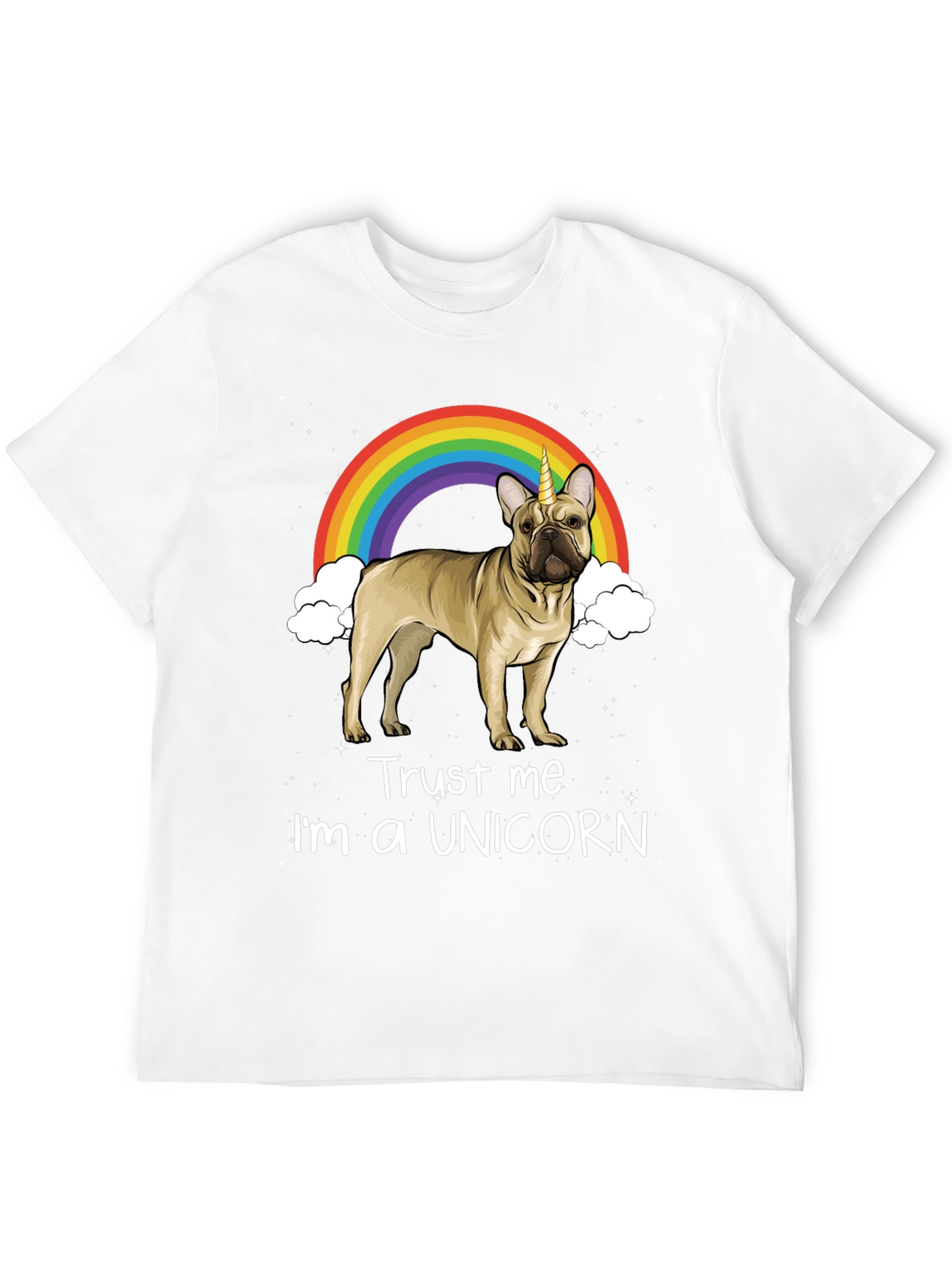 Unicorn French Bulldog Graphic Tee