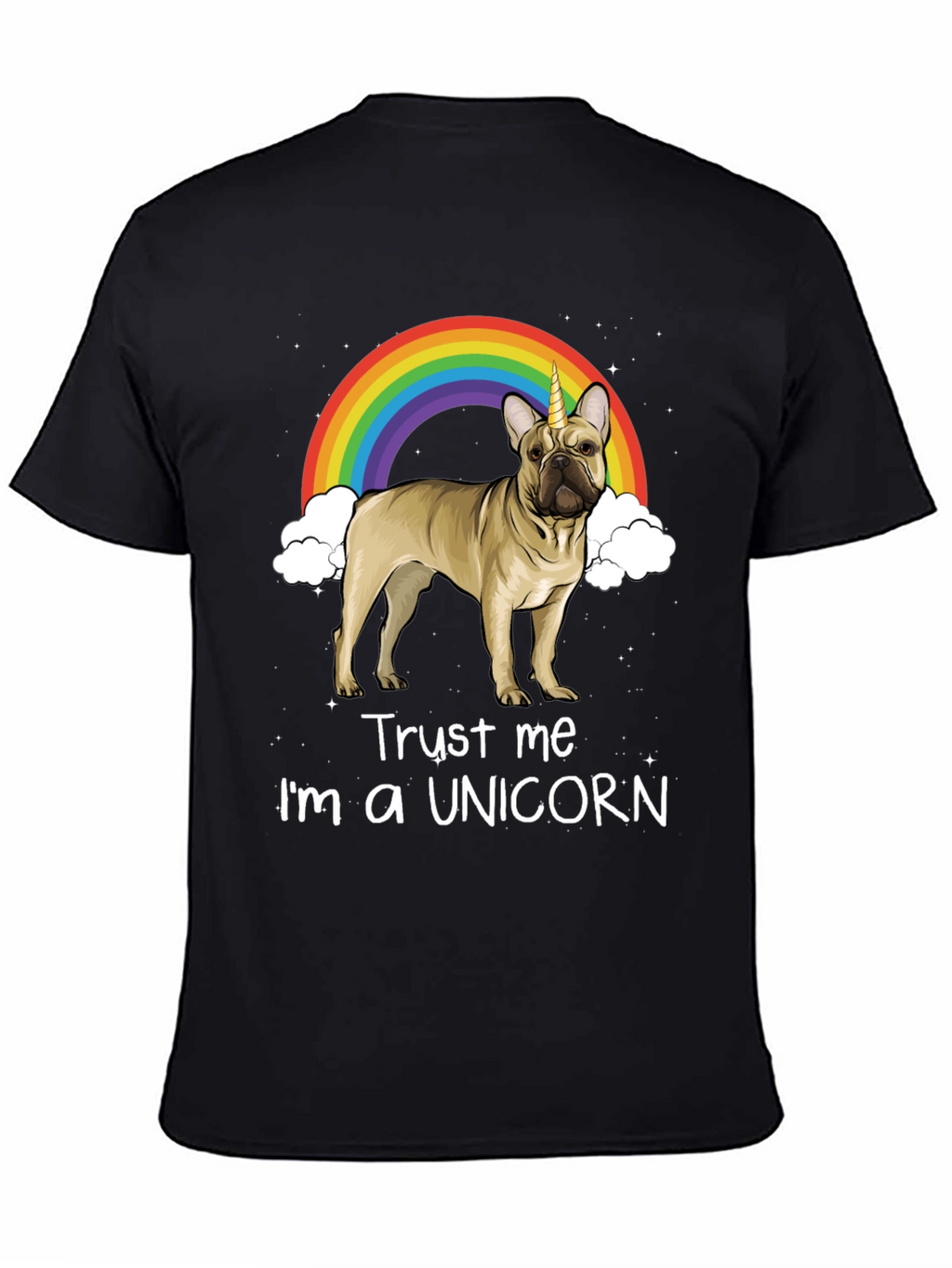 Unicorn French Bulldog Graphic Tee