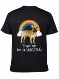 Unicorn French Bulldog Graphic Tee
