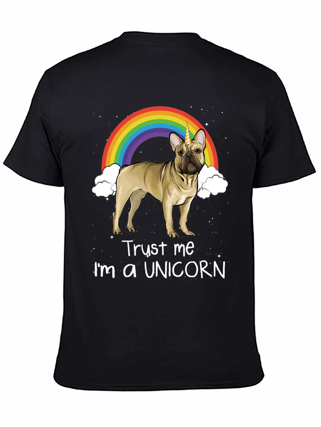 Unicorn French Bulldog Graphic Tee