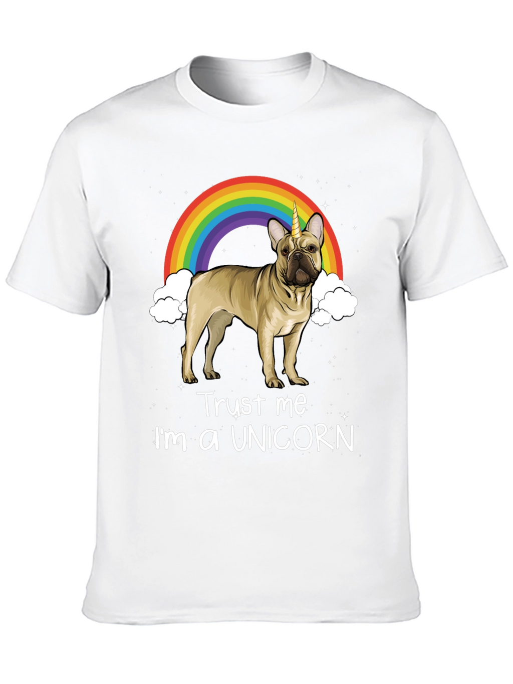 Unicorn French Bulldog Graphic Tee