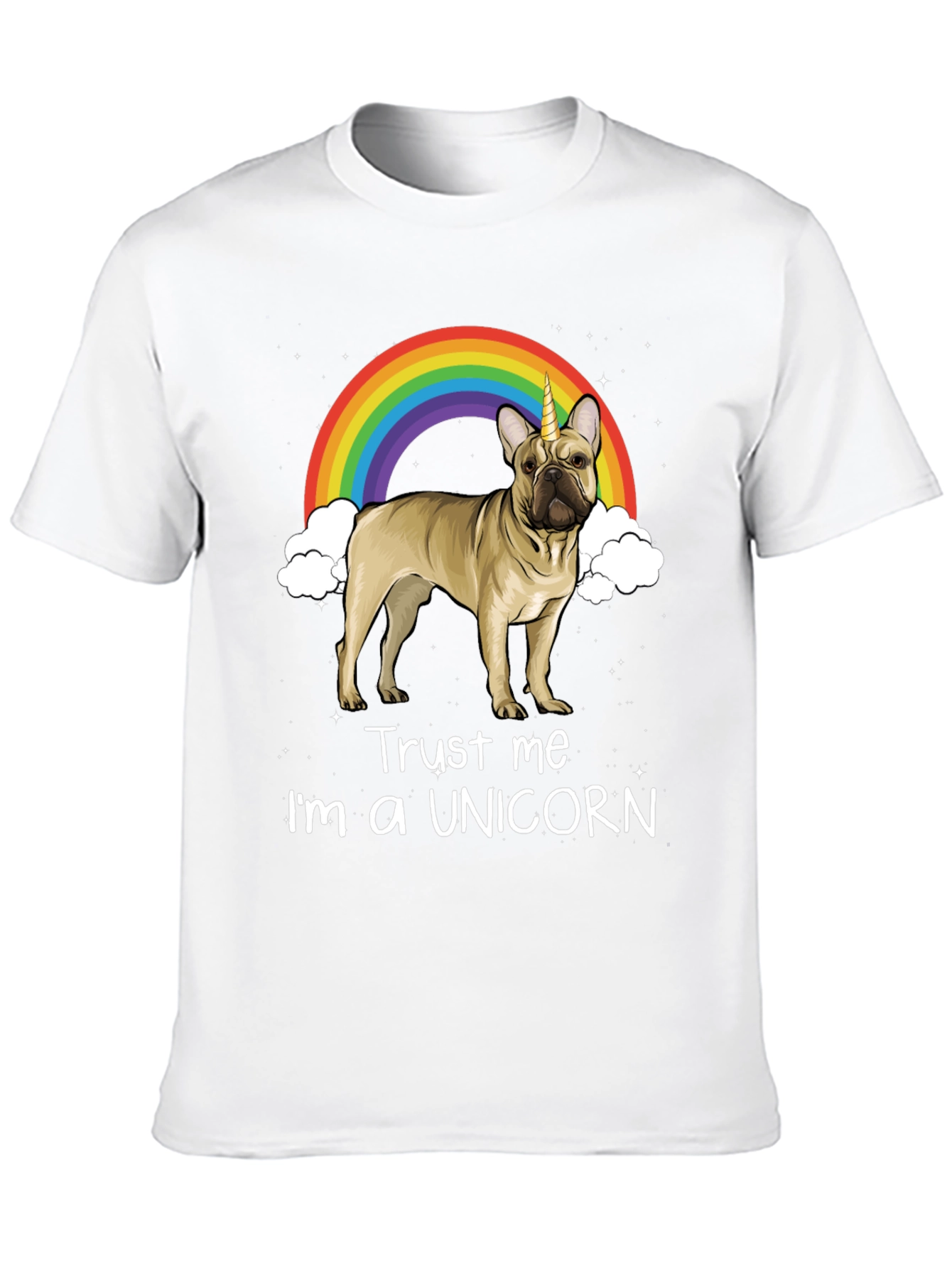 Unicorn French Bulldog Graphic Tee