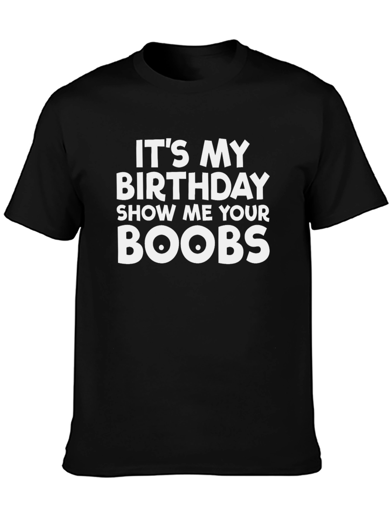 Birthday Boobs T-Shirt - Funny Party Tee
