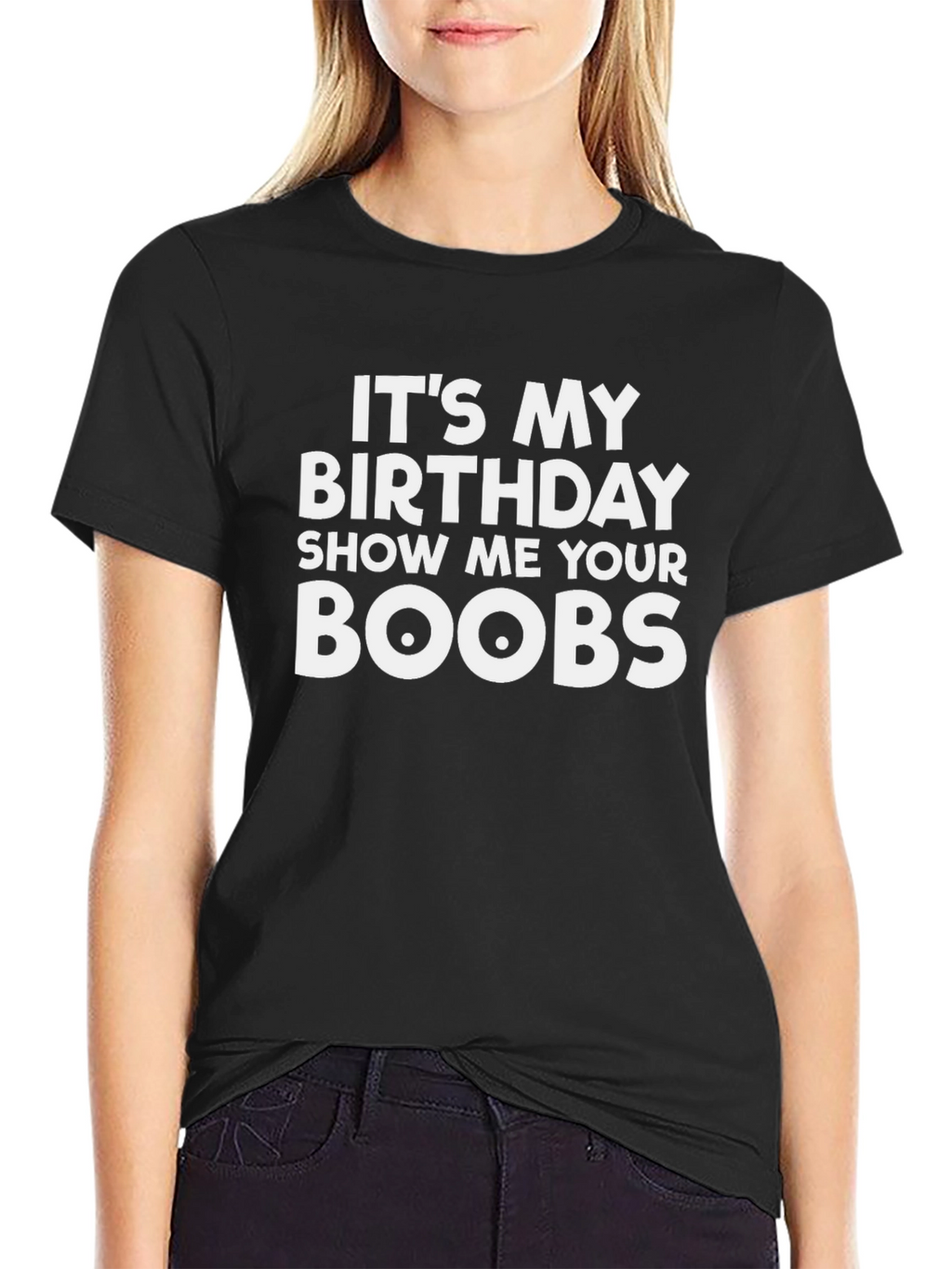 Birthday Boobs T-Shirt - Funny Party Tee