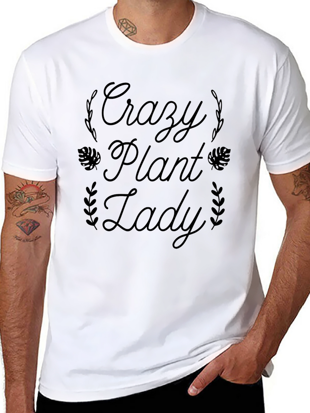 Crazy Plant Lady T-Shirt - Soft Cotton Blend