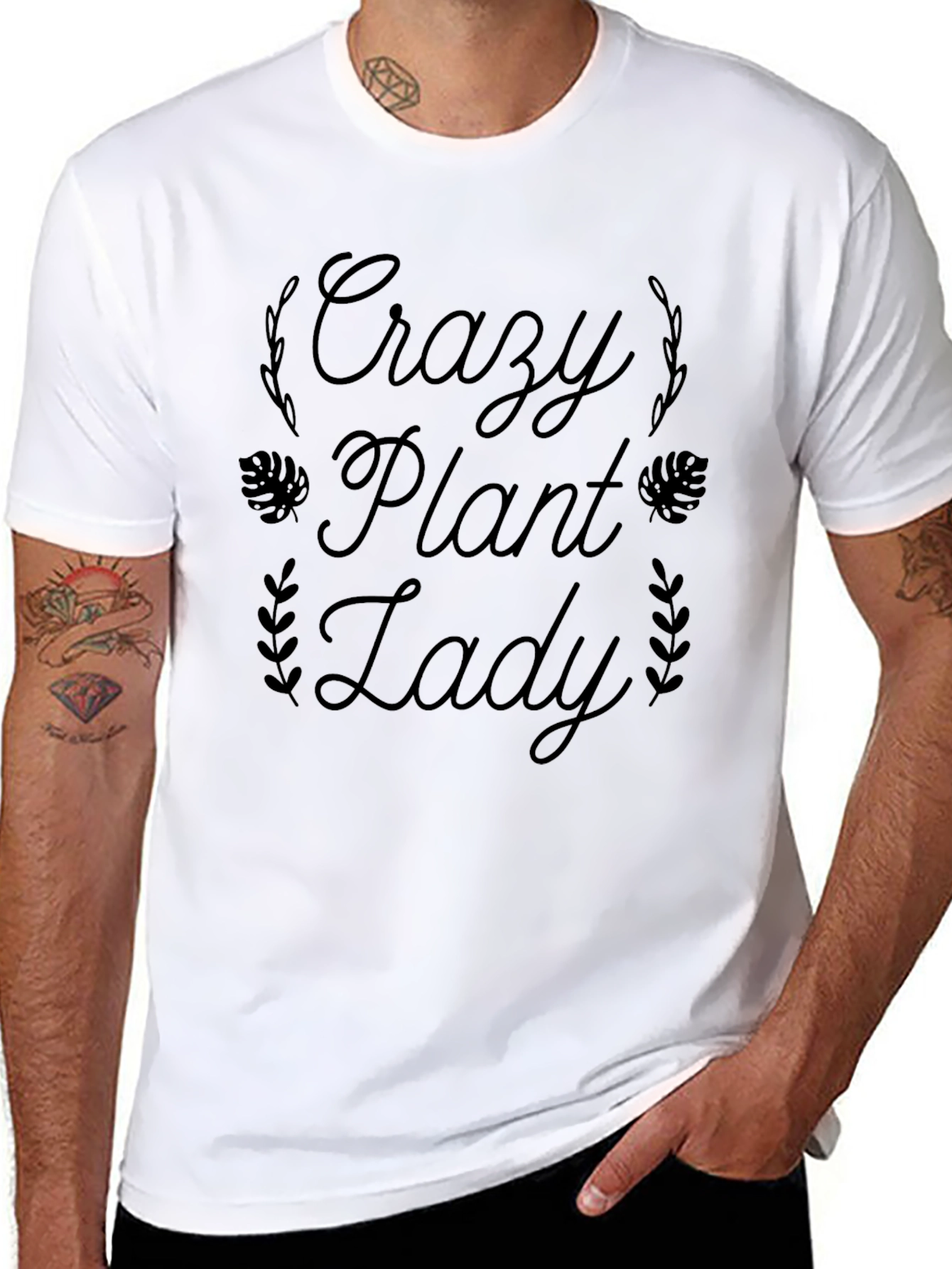 Crazy Plant Lady T-Shirt - Soft Cotton Blend