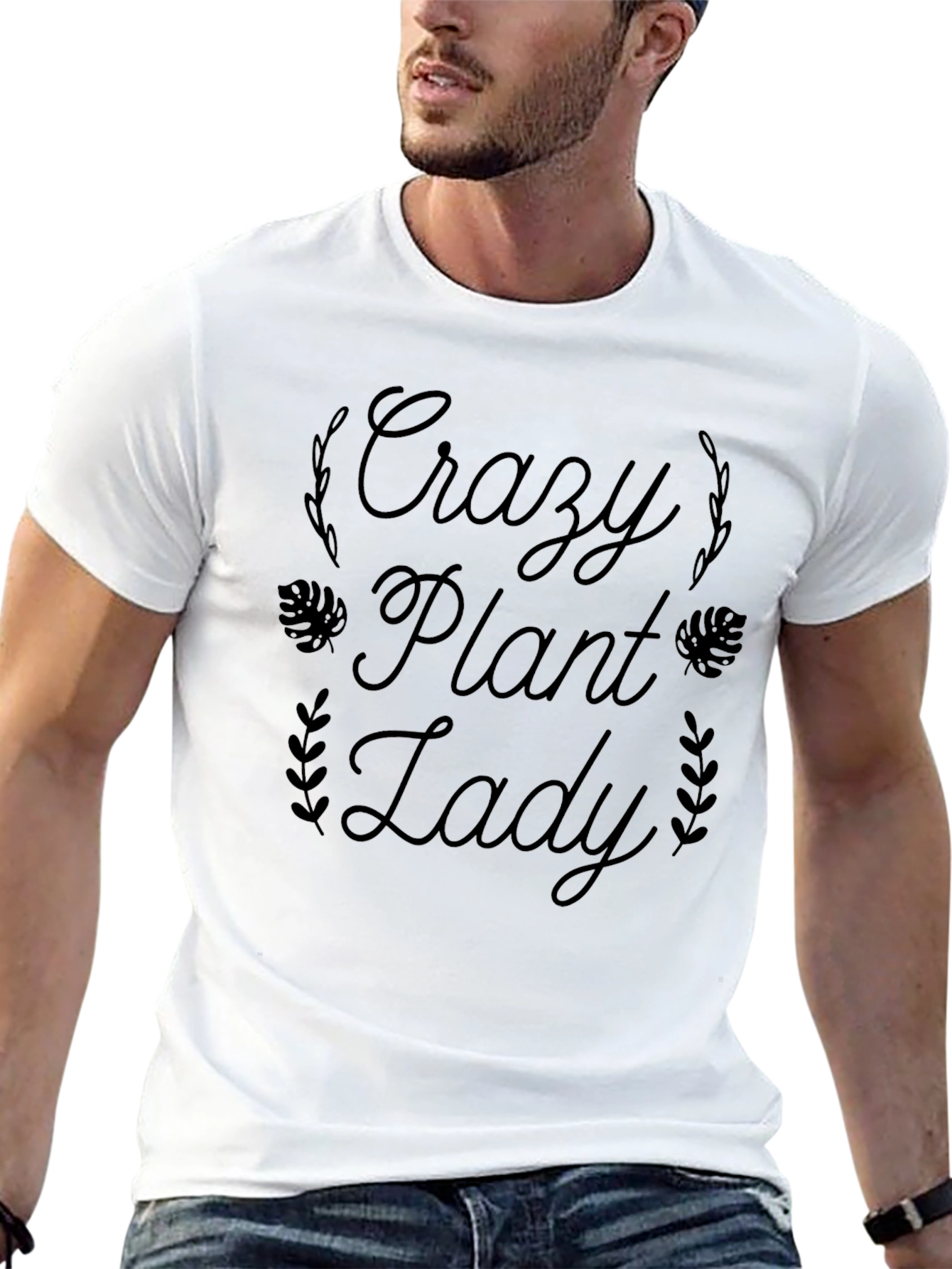 Crazy Plant Lady T-Shirt - Soft Cotton Blend