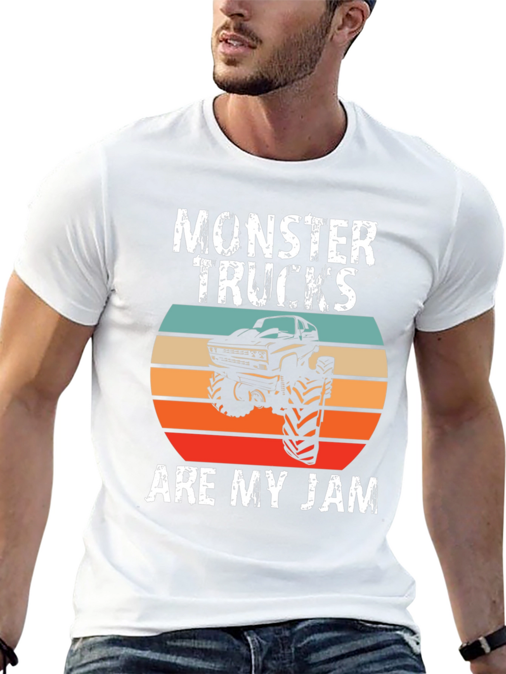 Monster Trucks Are My Jam Graphic Tee