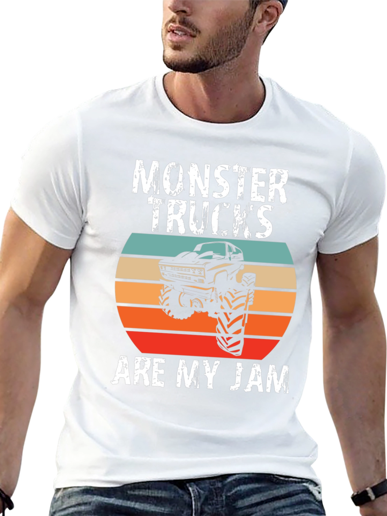 Monster Trucks Are My Jam Graphic Tee