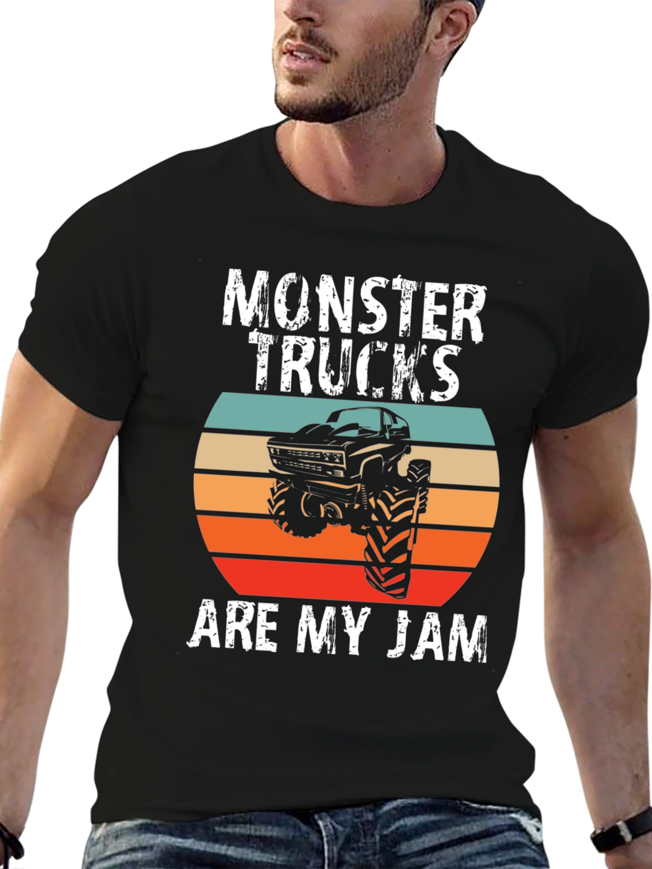 Monster Trucks Are My Jam Graphic Tee