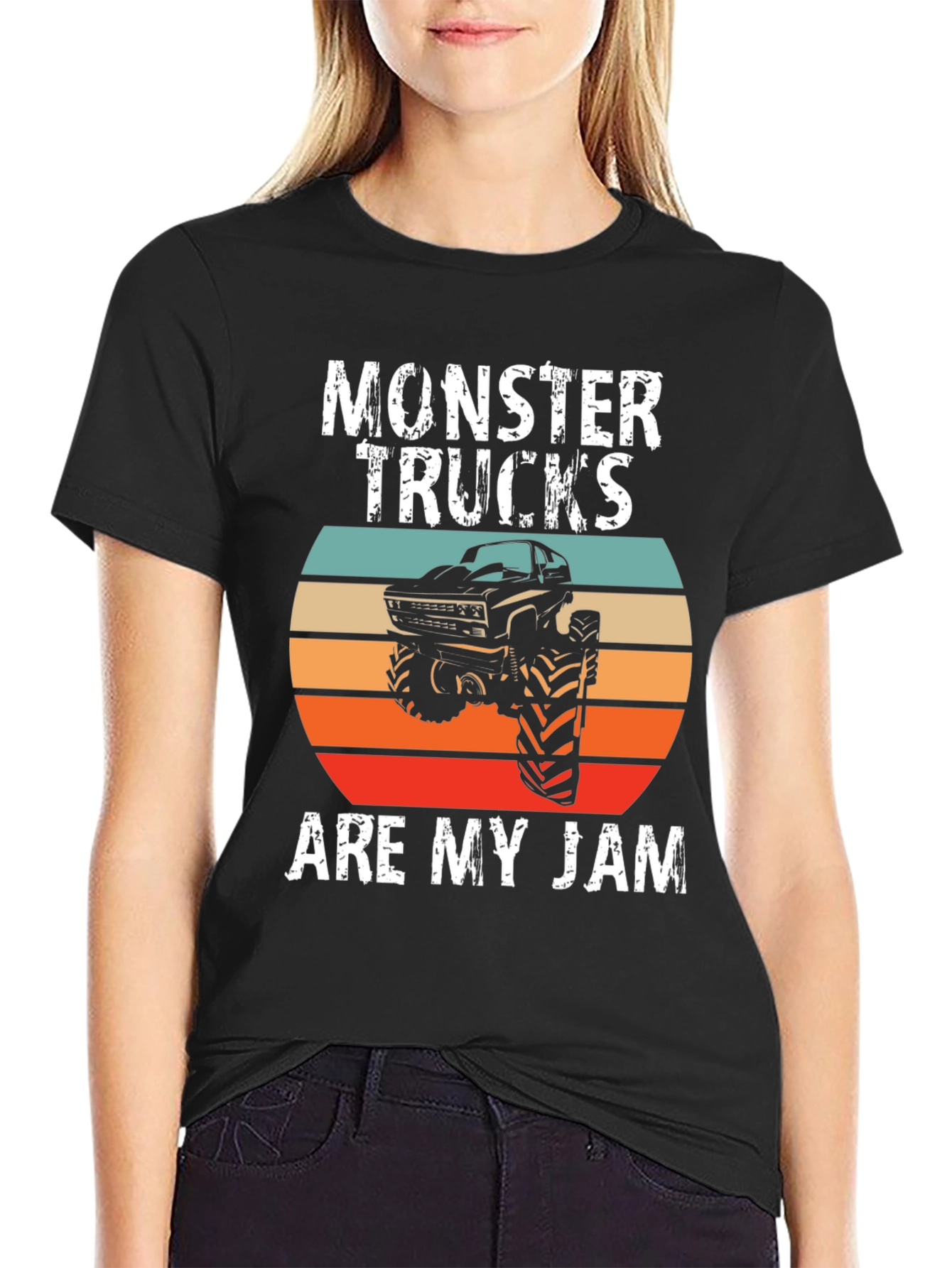 Monster Trucks Are My Jam Graphic Tee