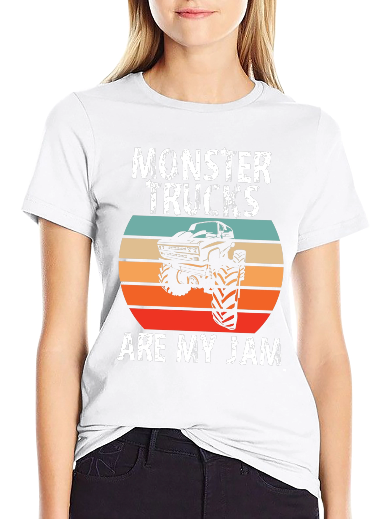 Monster Trucks Are My Jam Graphic Tee