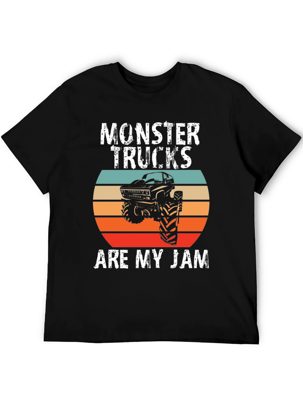 Monster Trucks Are My Jam Graphic Tee