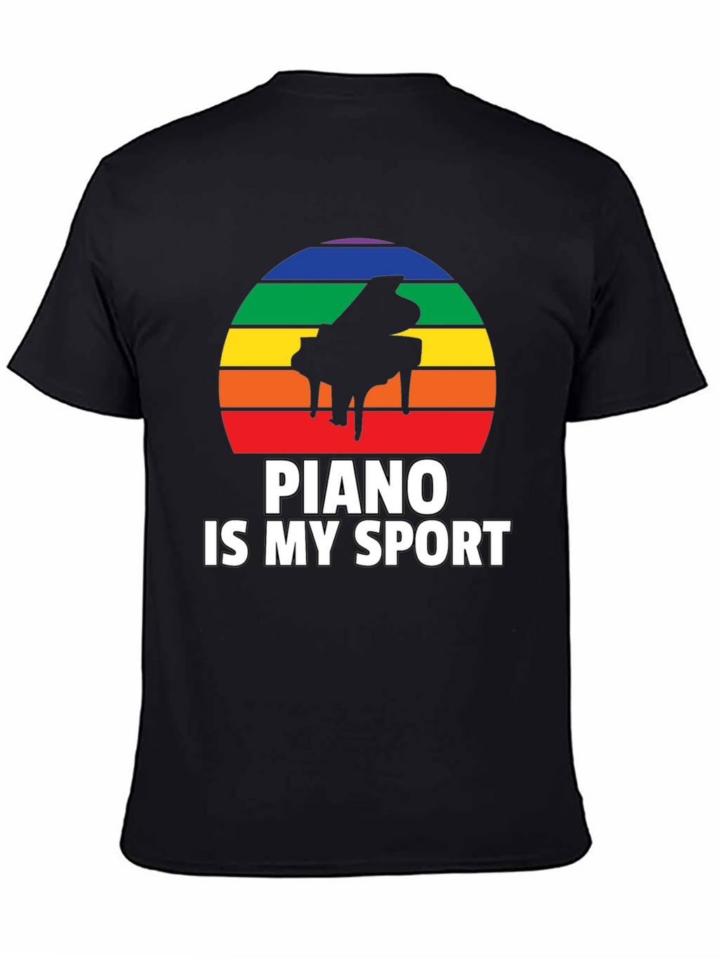 Piano Is My Sport Graphic Tee