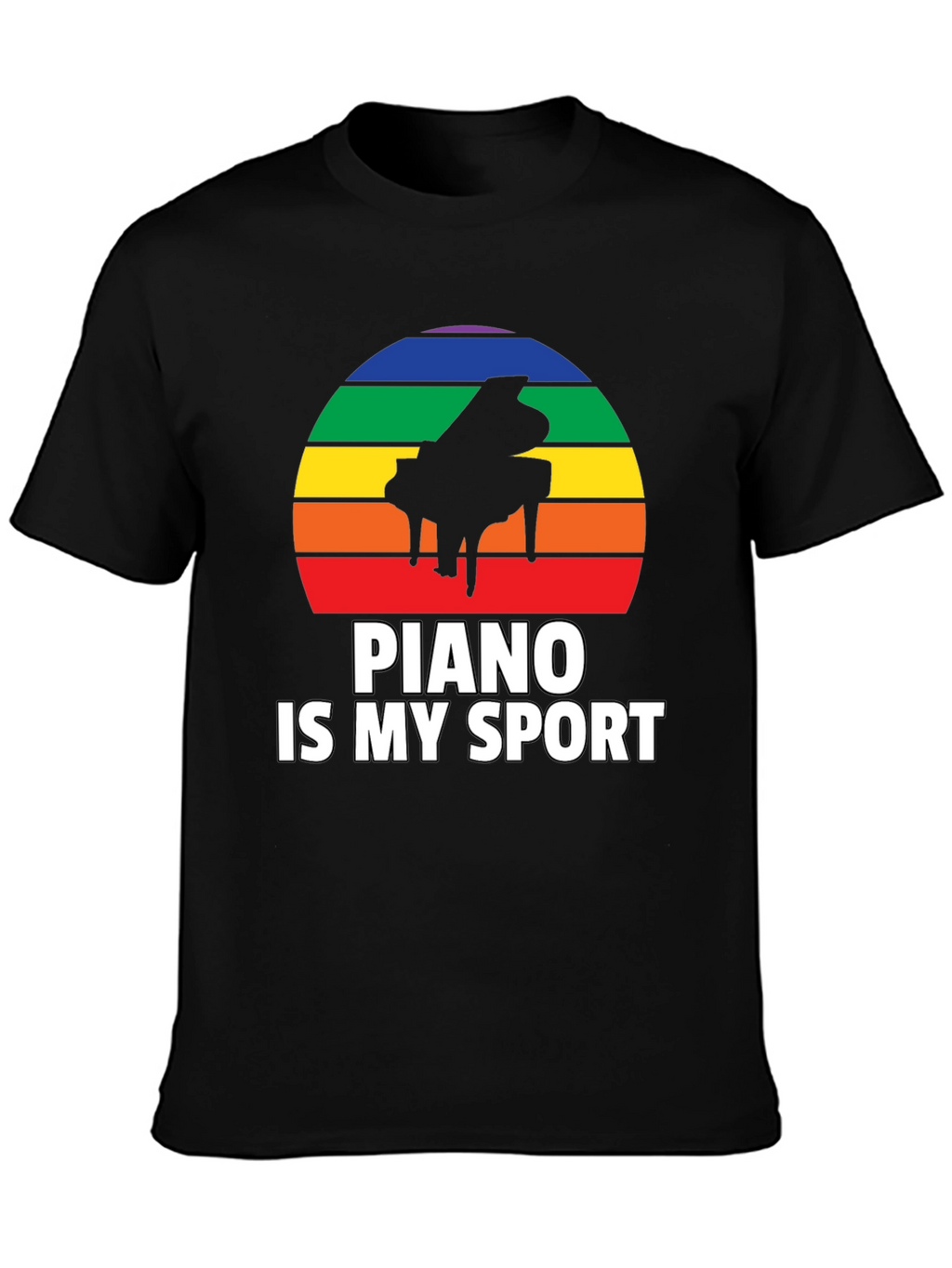 Piano Is My Sport Graphic Tee