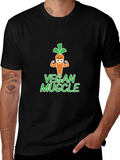 Vegan Muscle T-Shirt - Funny Vegetarian Gym Tee