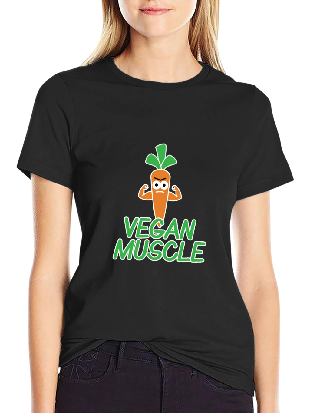 Vegan Muscle T-Shirt - Funny Vegetarian Gym Tee