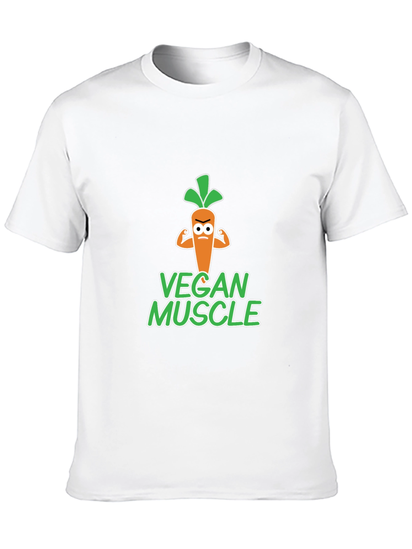 Vegan Muscle T-Shirt - Funny Vegetarian Gym Tee