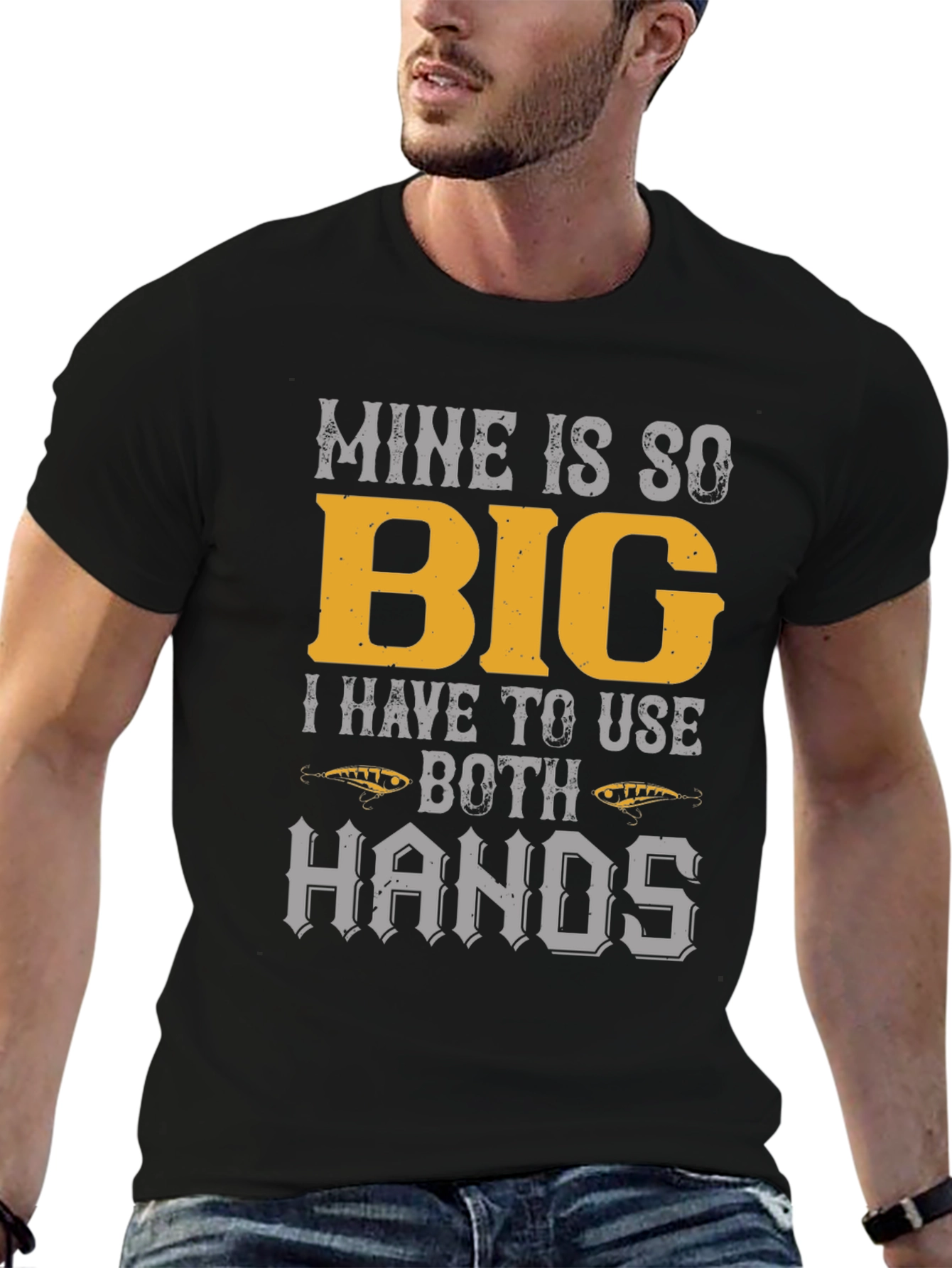 Mine Is So Big Fishing T-Shirt