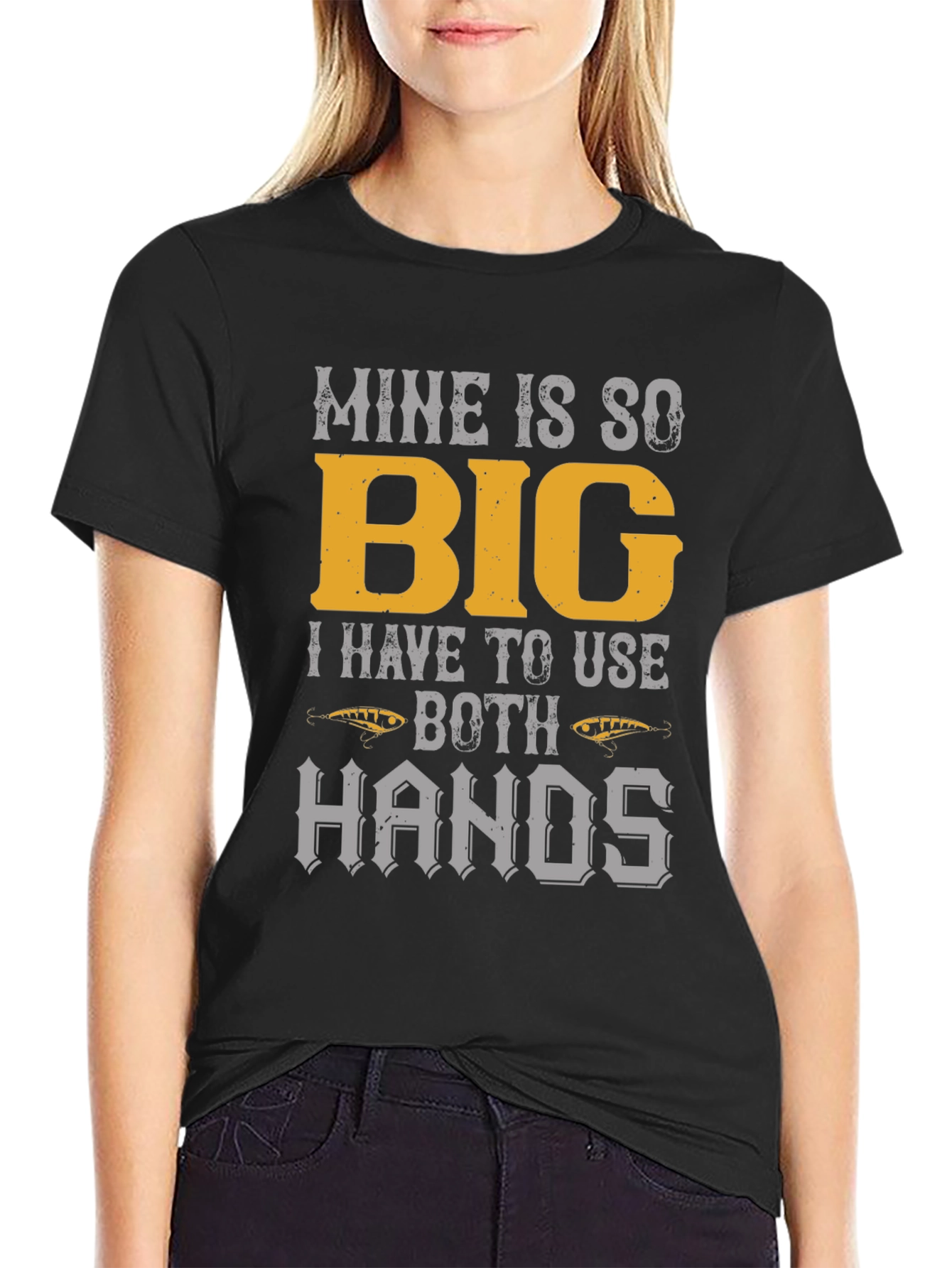 Mine Is So Big Fishing T-Shirt