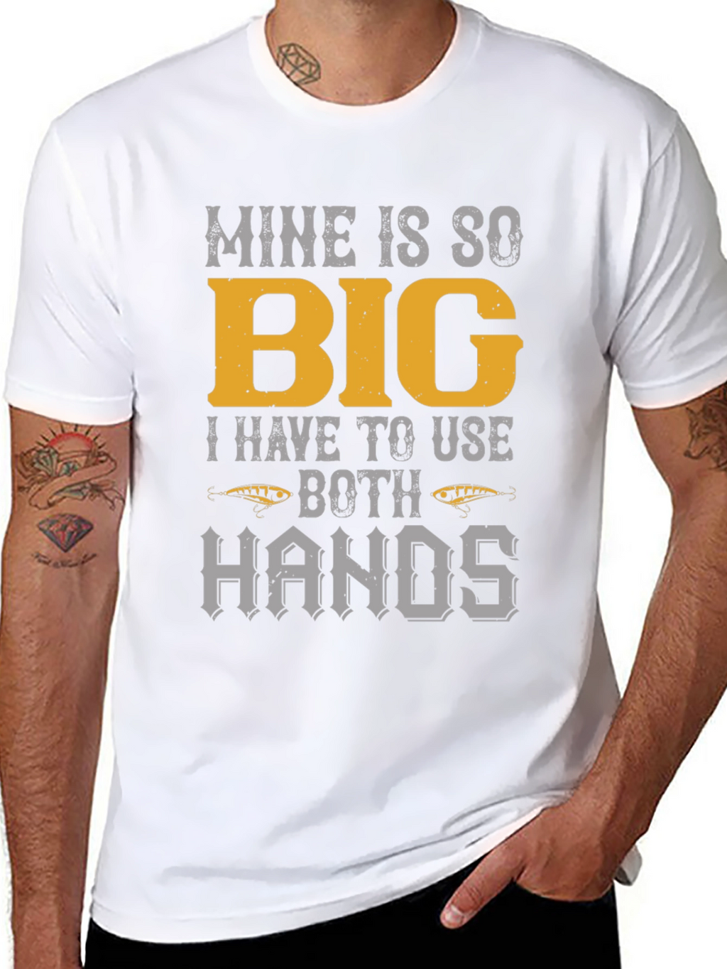 Mine Is So Big Fishing T-Shirt