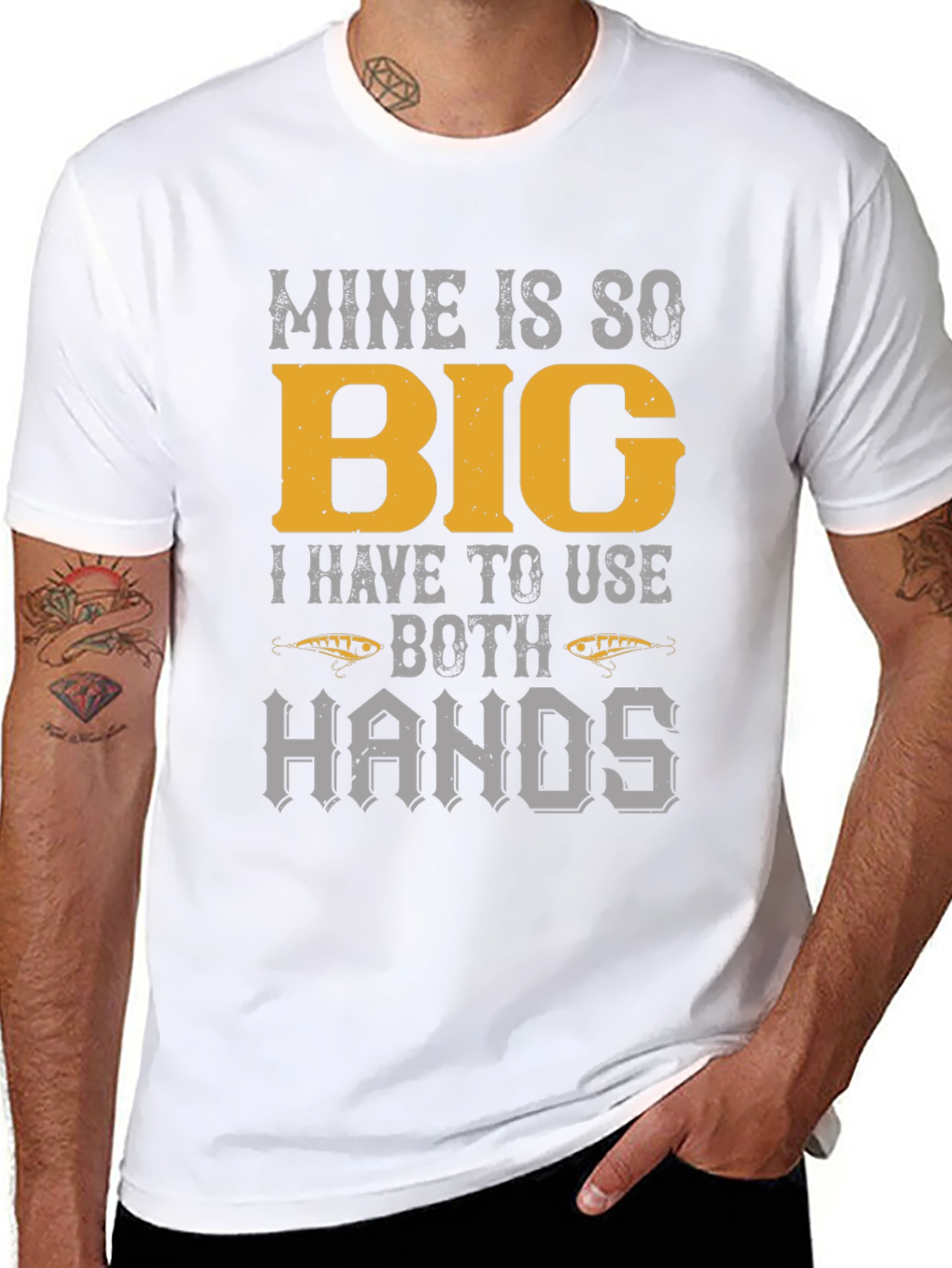 Mine Is So Big Fishing T-Shirt