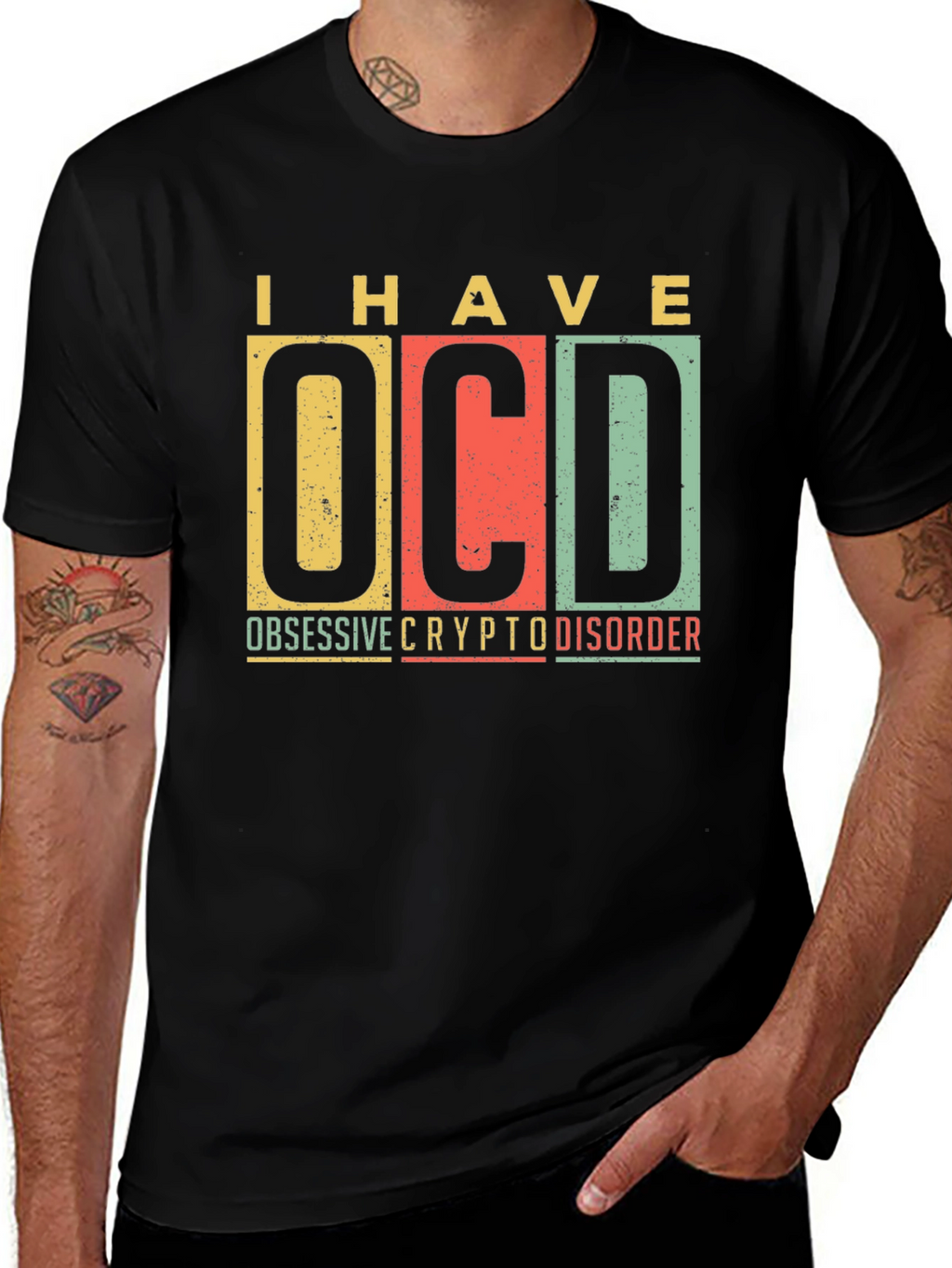 OCD Crypto Disorder Graphic Tee