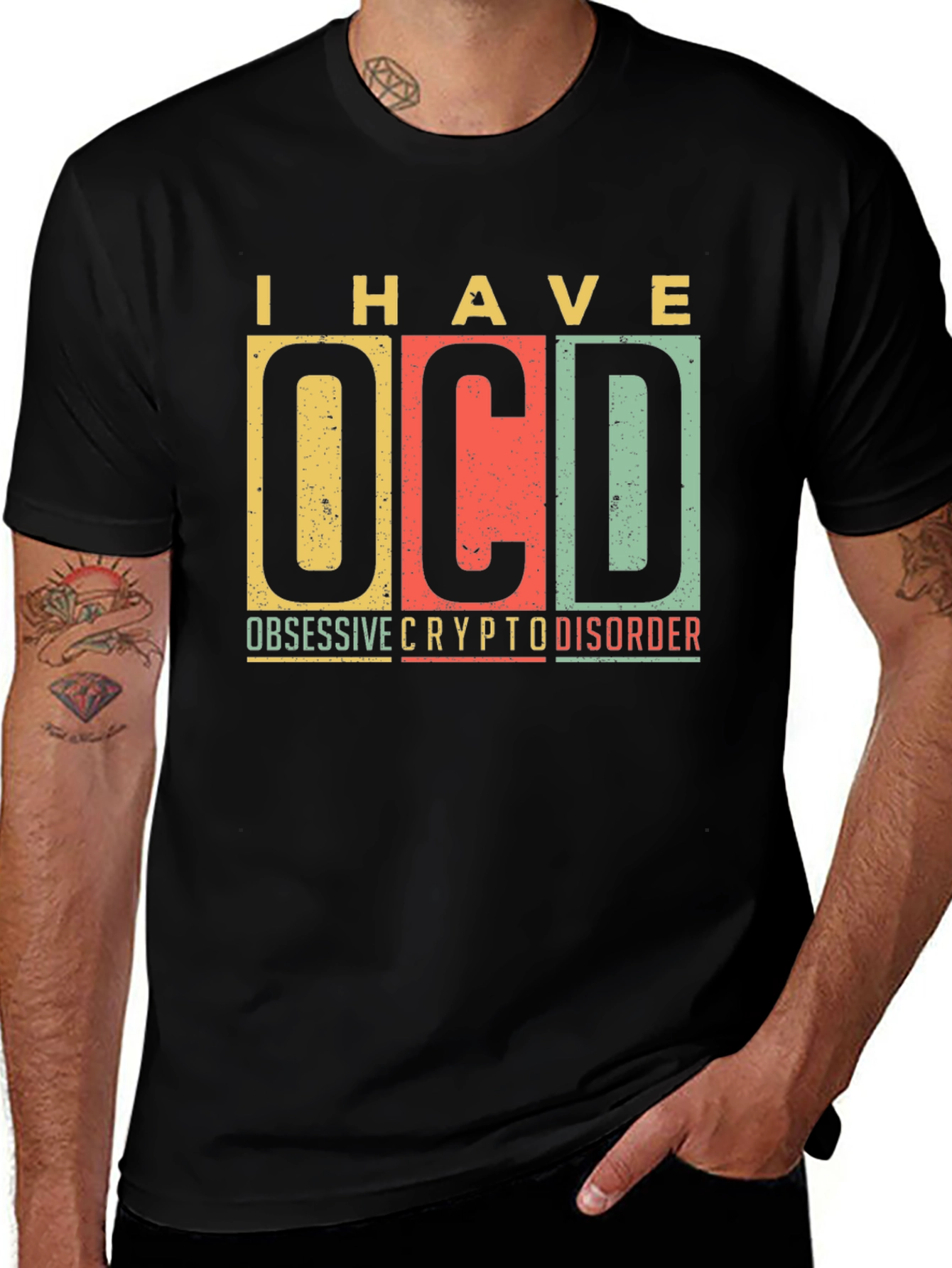 OCD Crypto Disorder Graphic Tee