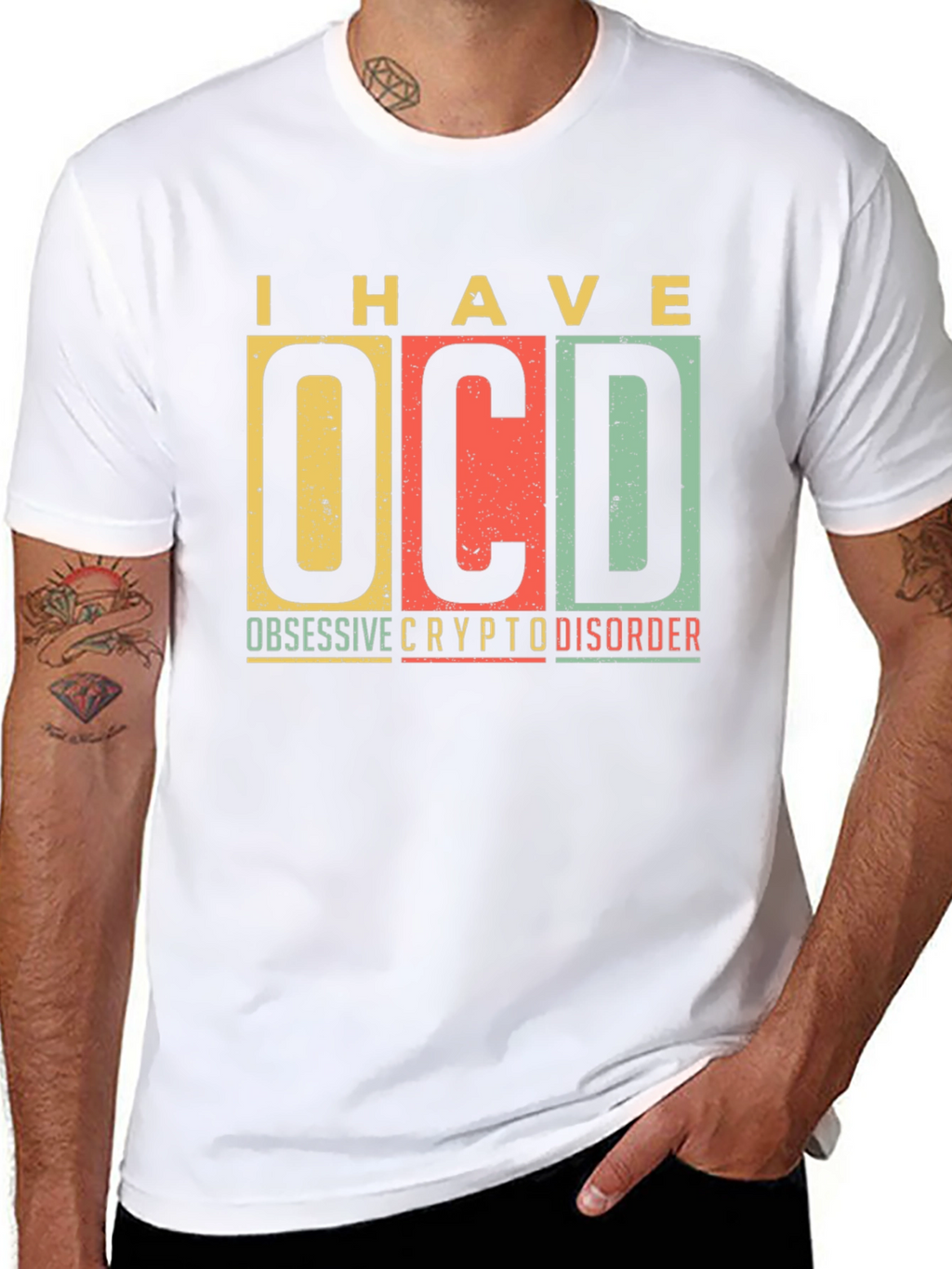 OCD Crypto Disorder Graphic Tee