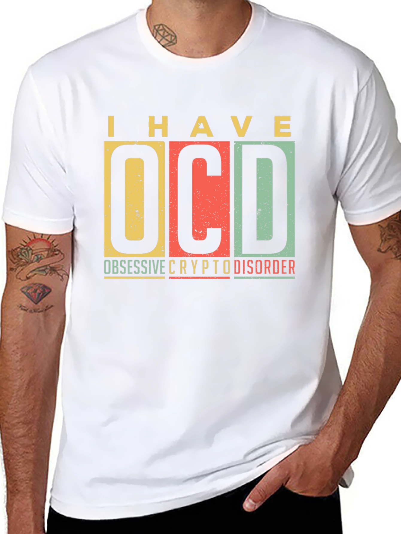 OCD Crypto Disorder Graphic Tee