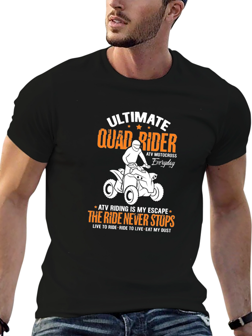 Ultimate Quad Rider T-Shirt - ATV Motocross Everyday Tee
