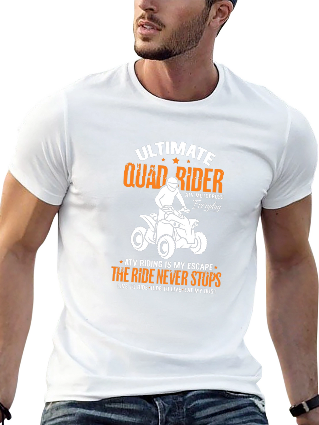Ultimate Quad Rider T-Shirt - ATV Motocross Everyday Tee