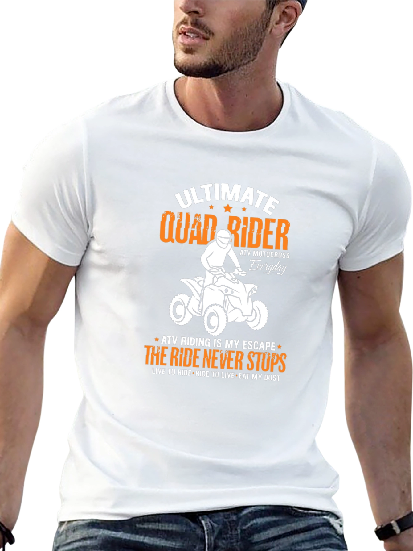 Ultimate Quad Rider T-Shirt - ATV Motocross Everyday Tee