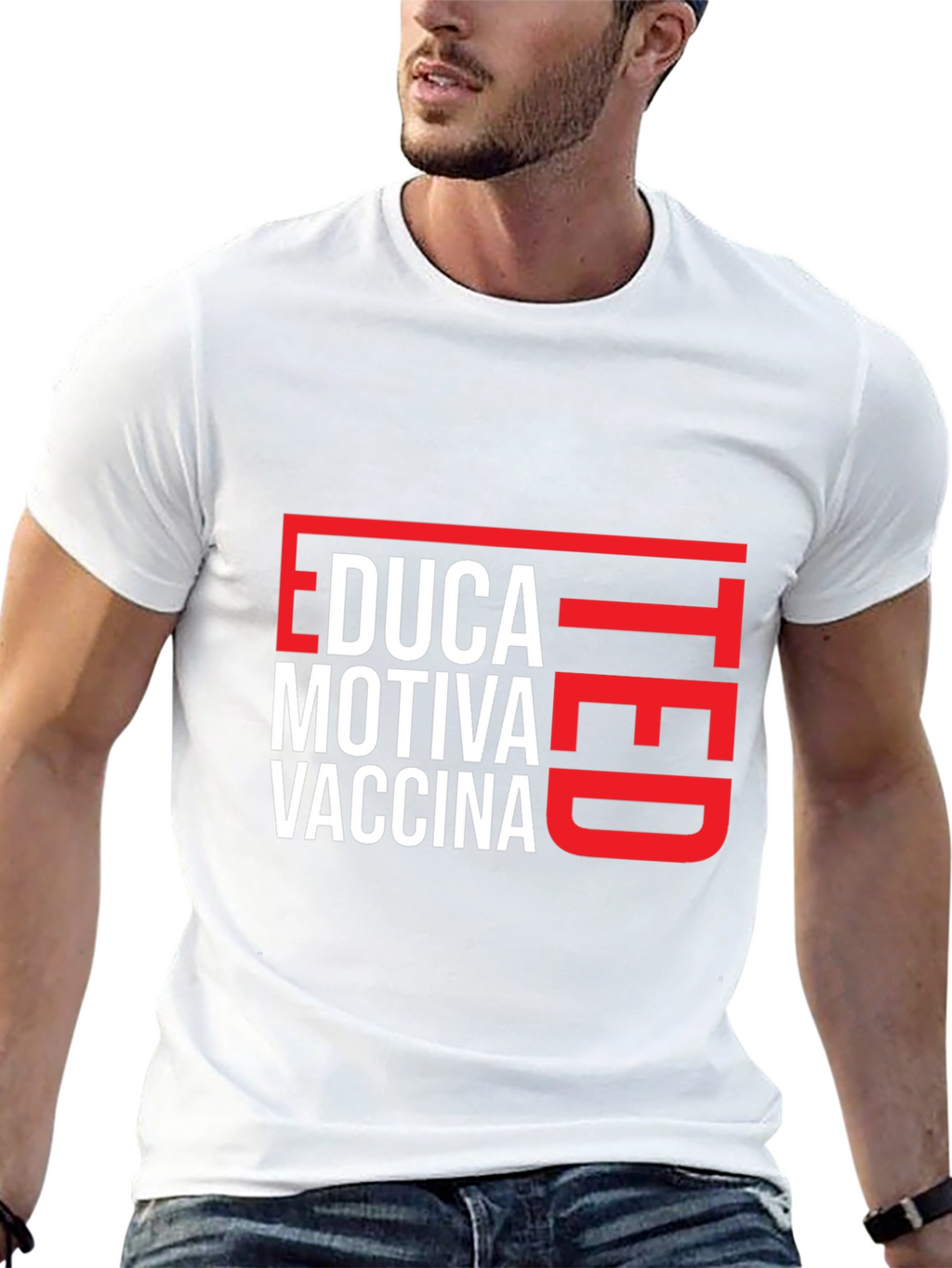 Educated Motivated Vaccinated T-Shirt
