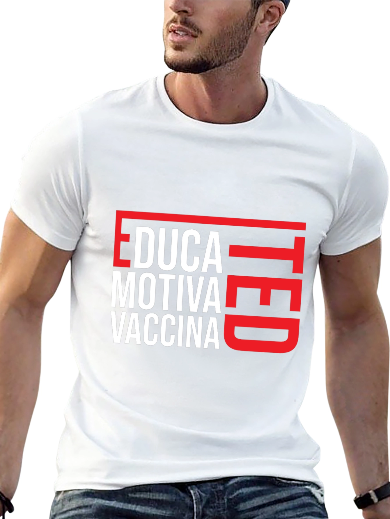 Educated Motivated Vaccinated T-Shirt