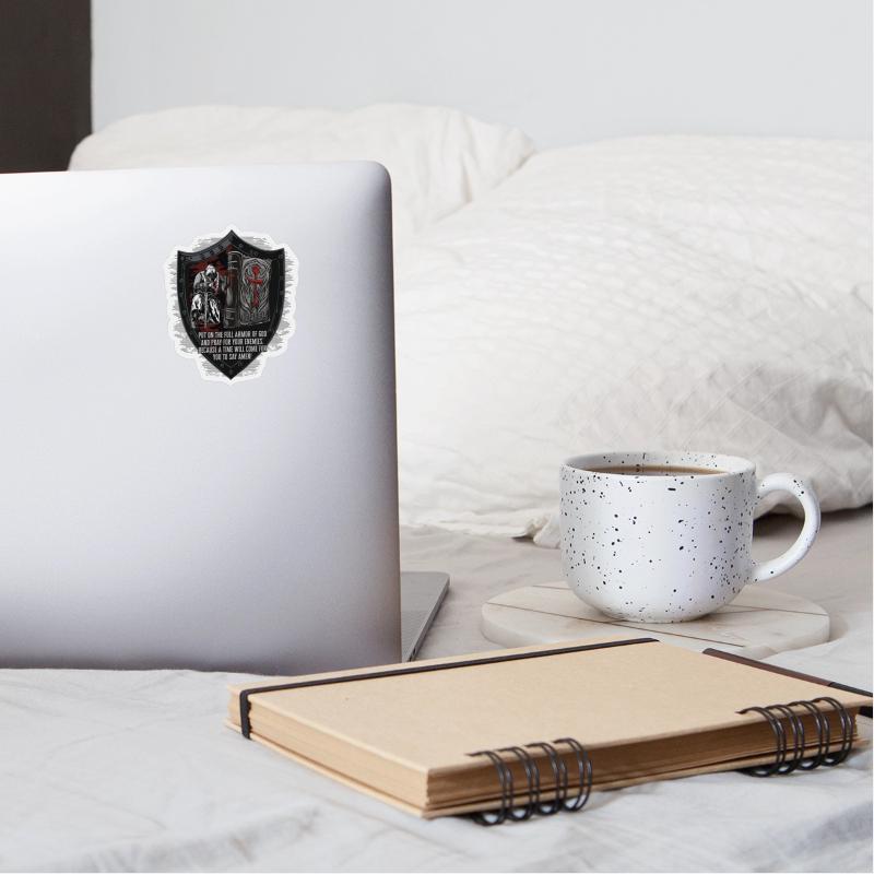 Knight In Prayer Amen Shield