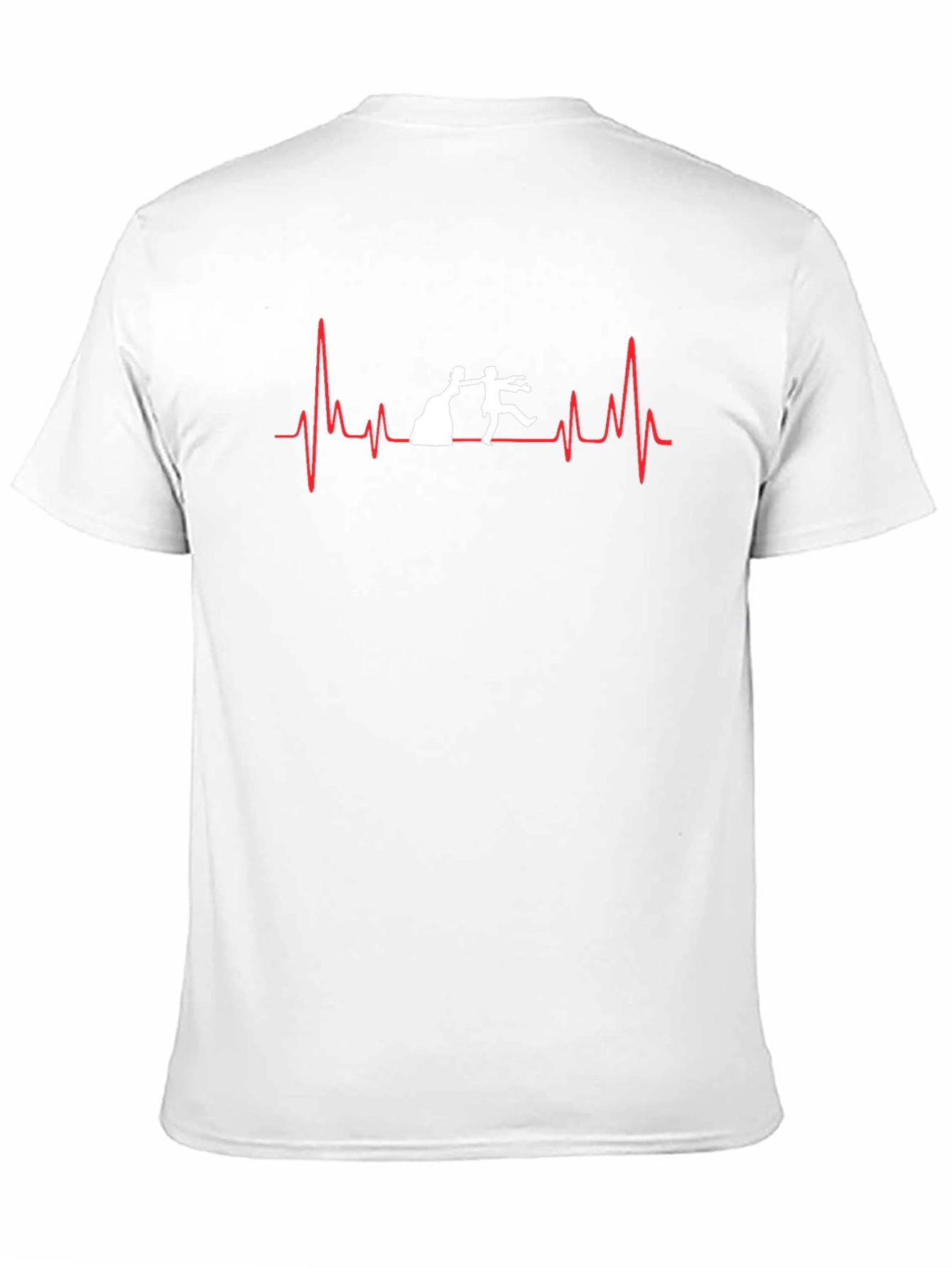 Bride & Groom Heartbeat T-Shirt - Wedding Day