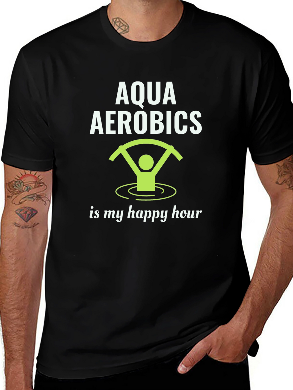 Aqua Aerobics Happy Hour T-Shirt