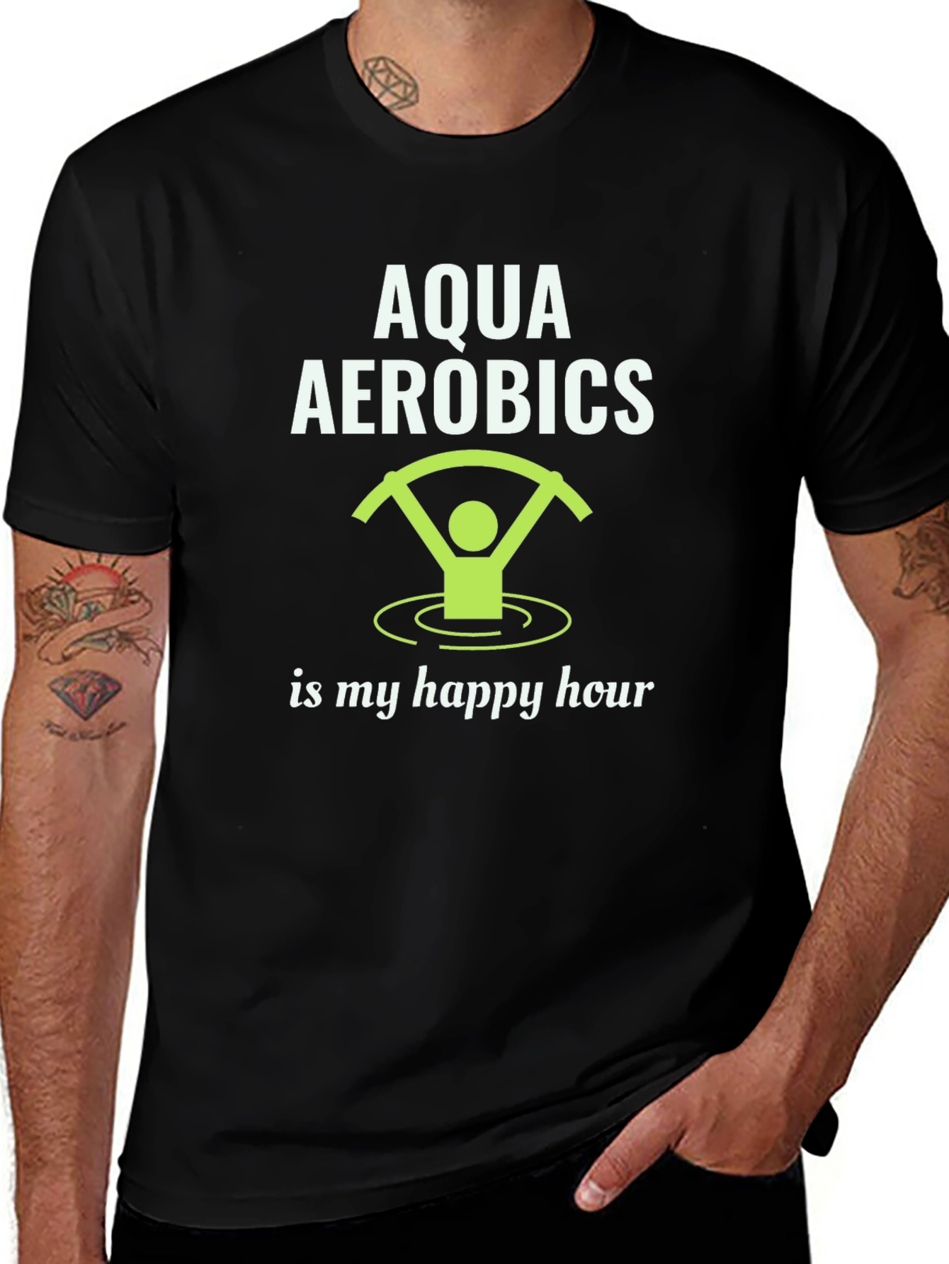 Aqua Aerobics Happy Hour T-Shirt