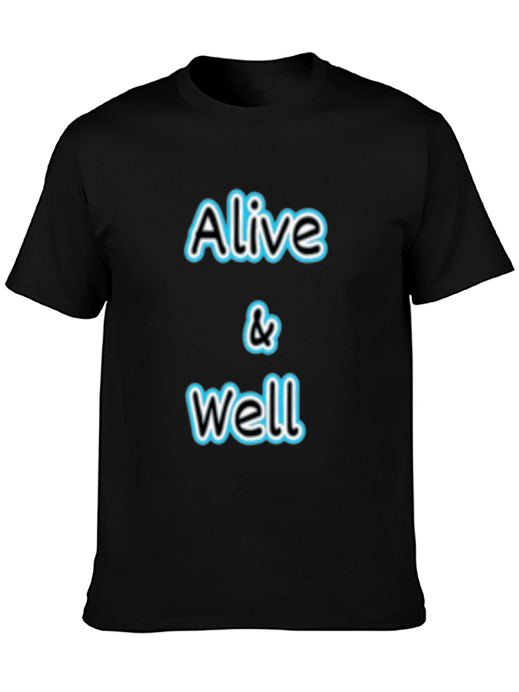 Alive & Well Graphic Black T-Shirt