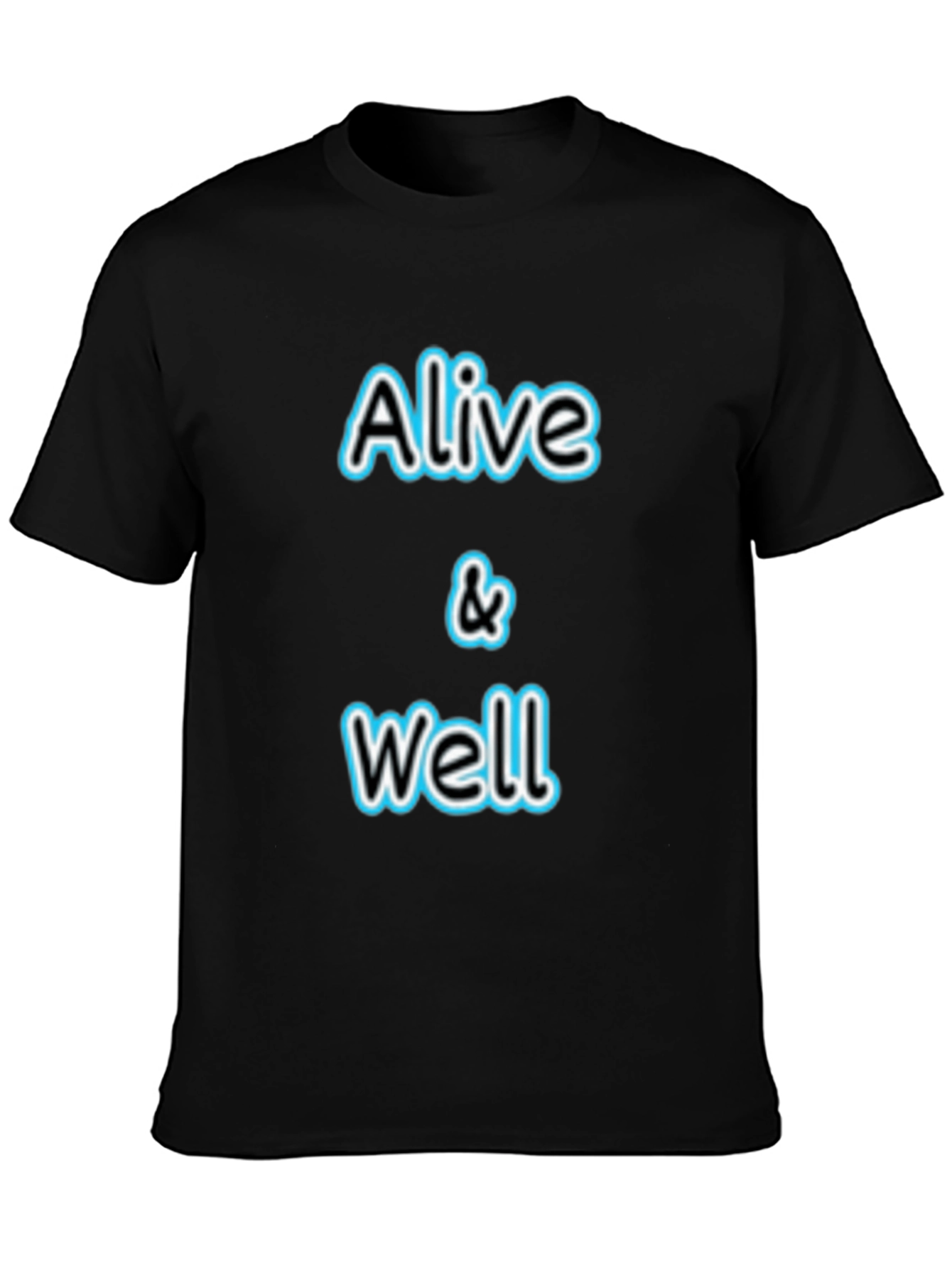 Alive & Well Graphic Black T-Shirt