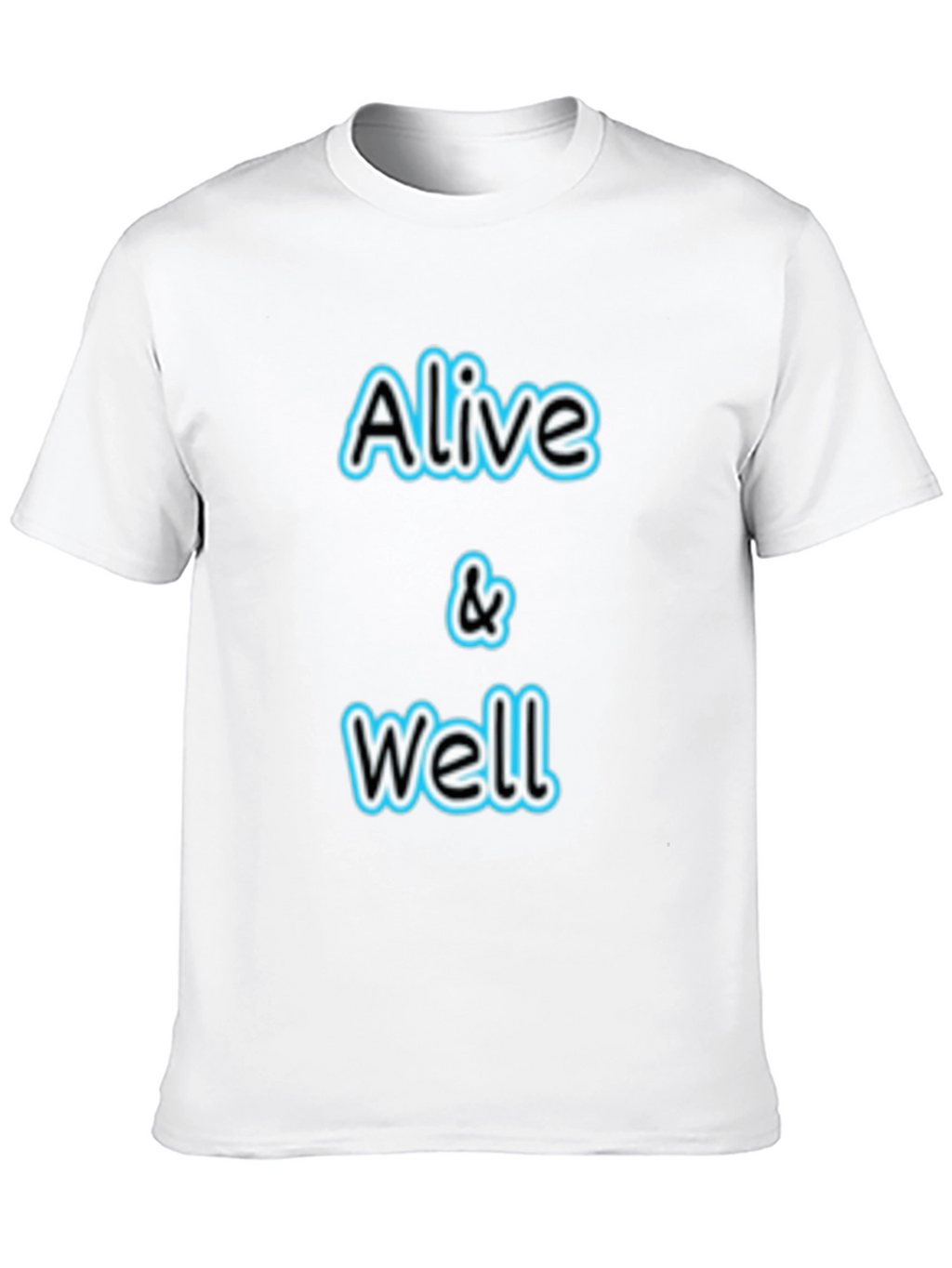Alive & Well Graphic Black T-Shirt