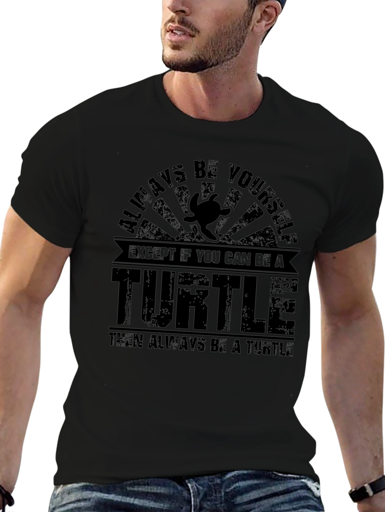 Always Be a Turtle Graphic T-Shirt